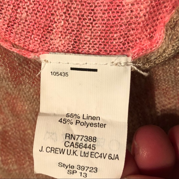 Madewell pink&gray Color Block sweater/pullover. - Picture 8 of 8